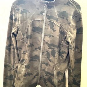 Lululemon Camo Zip-Up Jacket